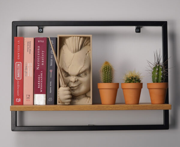Laleczka Chucky Book Nook - podpórka do książek - obrazek 4