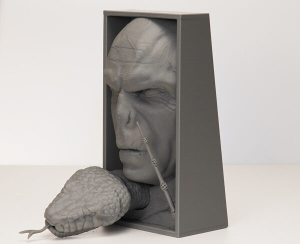 Voldemort Book Nook (Harry Potter) - podpórka do książek - obrazek 3