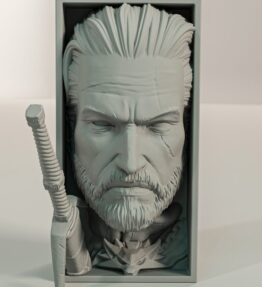 Geralt Book Nook (Wiedźmin) - podpórka do książek