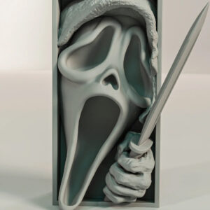 Ghostface Book Nook (Krzyk) - podpórka do książek