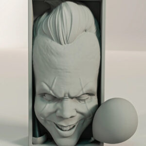 Pennywise Book Nook (To, Witajcie w Derry - Stephen King) - podpórka do książek