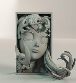 Sailor Moon Manga Nook (Czarodziejka z Księżyca) - podpórka do książek