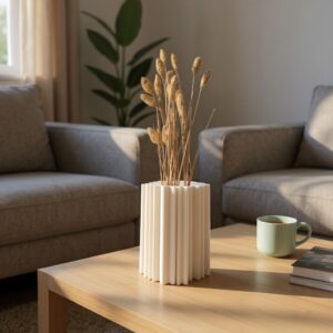 Dekoracyjny wazon w kształcie organicznego koralowca