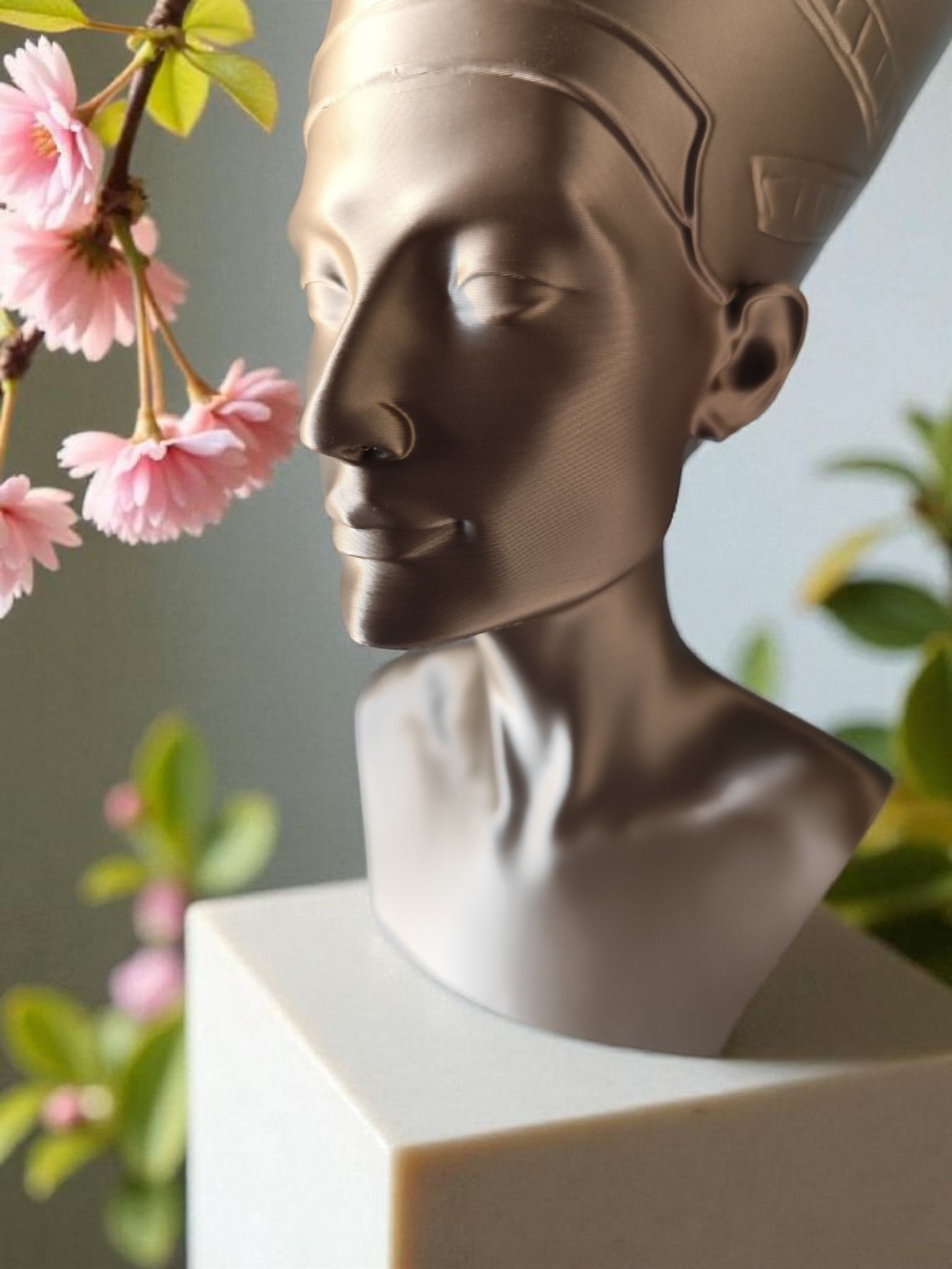 Popiersie Nefertiti - figurka dekoracyjna - obrazek 8