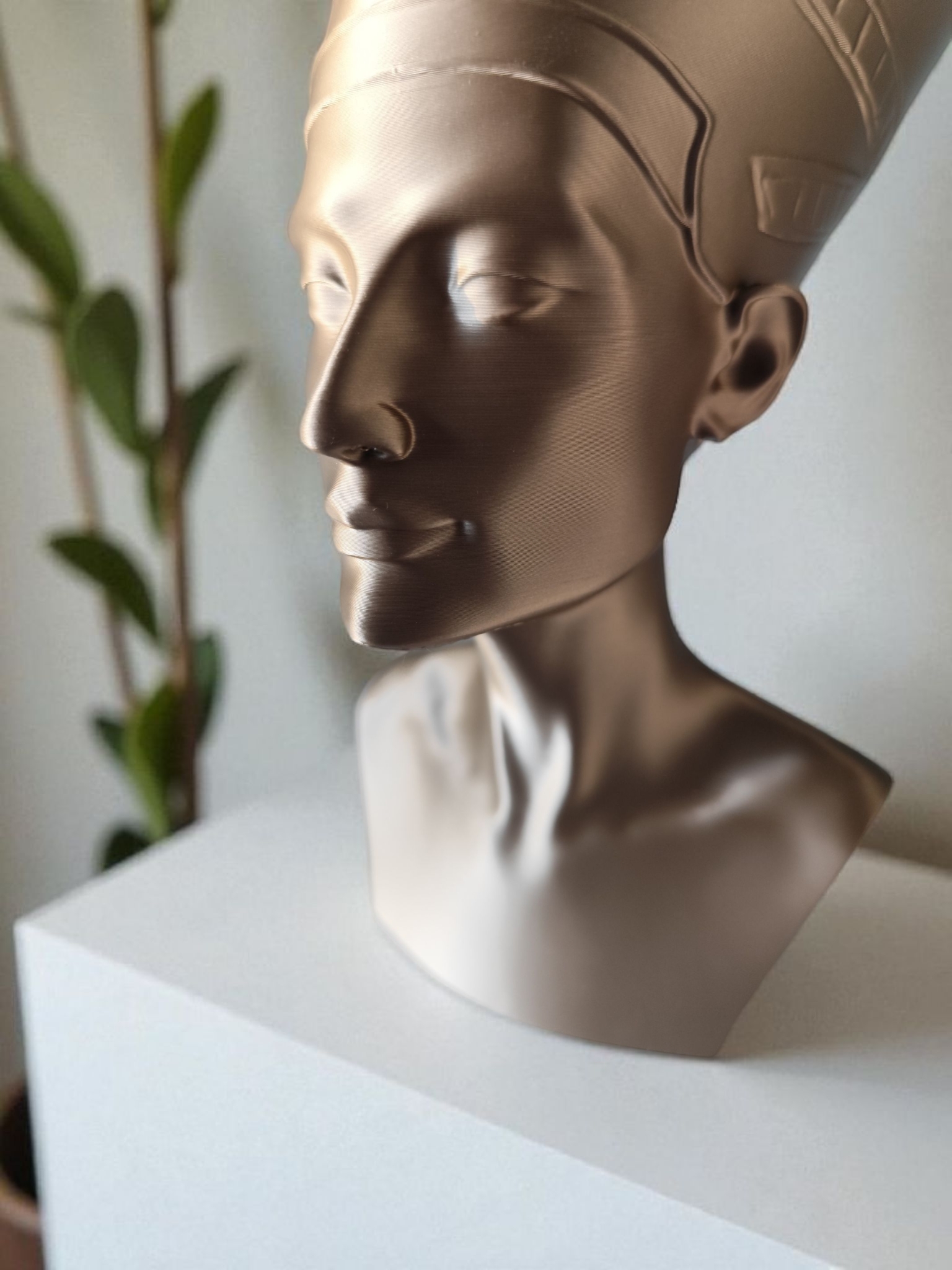 Popiersie Nefertiti - figurka dekoracyjna - obrazek 7
