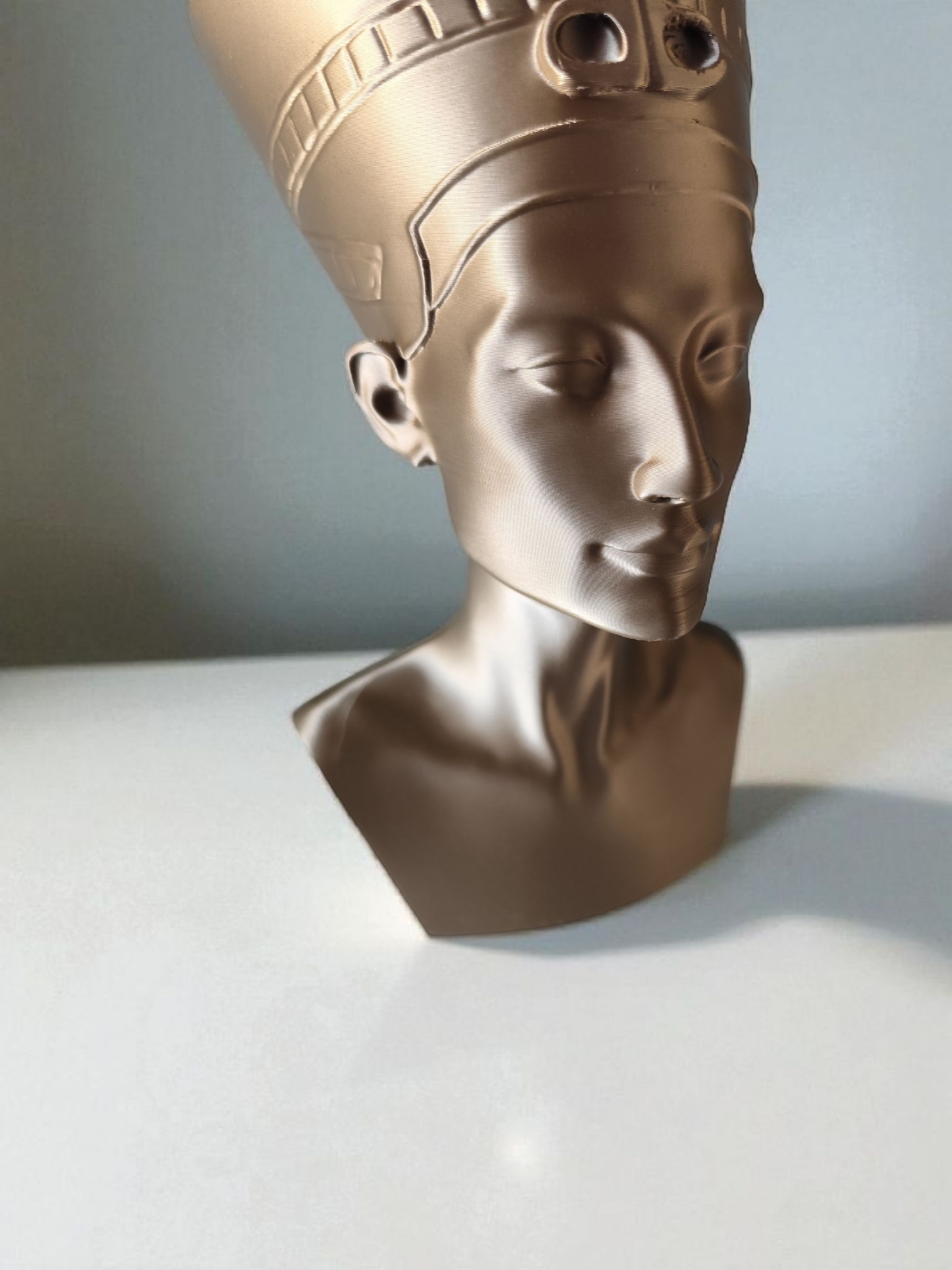 Popiersie Nefertiti - figurka dekoracyjna - obrazek 3
