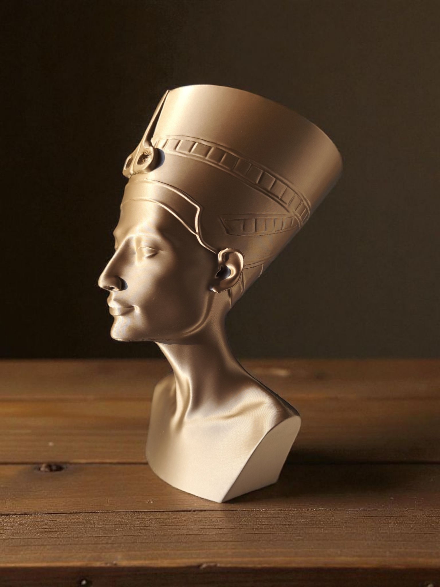 Popiersie Nefertiti - figurka dekoracyjna - obrazek 5