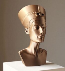 Popiersie Nefertiti - figurka dekoracyjna