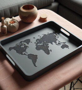 Designerska taca "OneWorld"