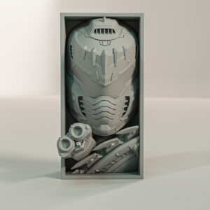 Doom Slayer Book Nook - podpórka do książek