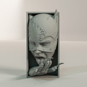 Catwoman Book Nook (Kobieta-Kot, Selina Kyle, DC, Batman) - podpórka do książek